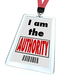 authority badge